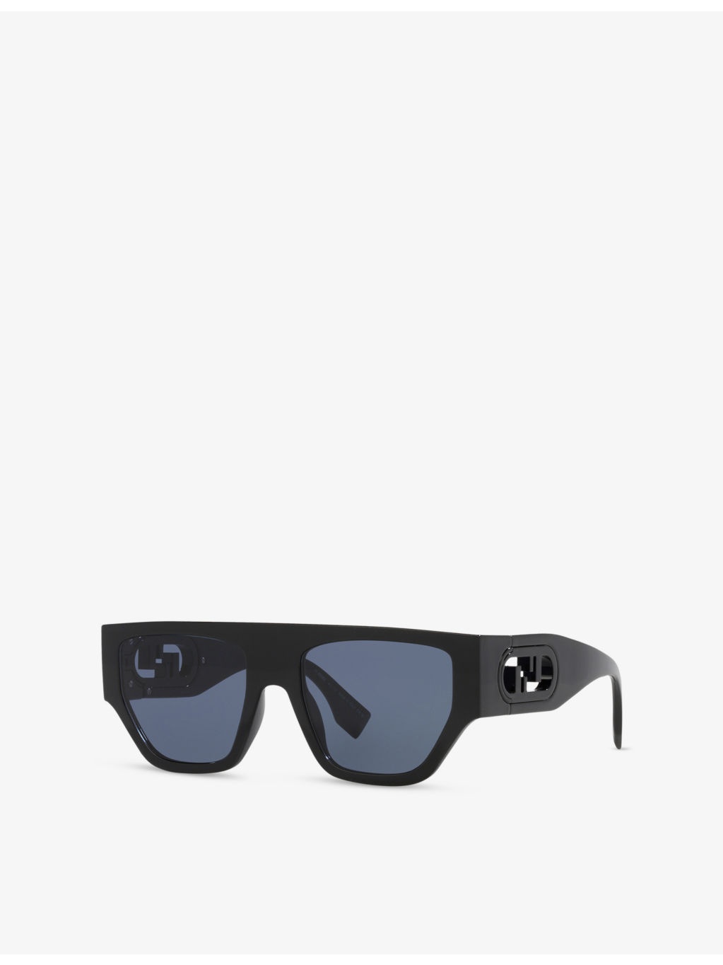 FE40108U Fendi O'Lock Square-Frame Acetate Sunglasses - 2