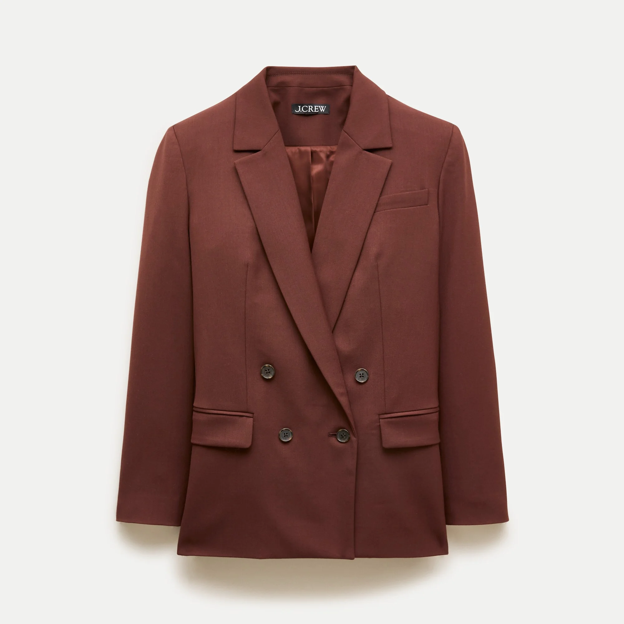 Agnes blazer in lightspun wool blend - 1