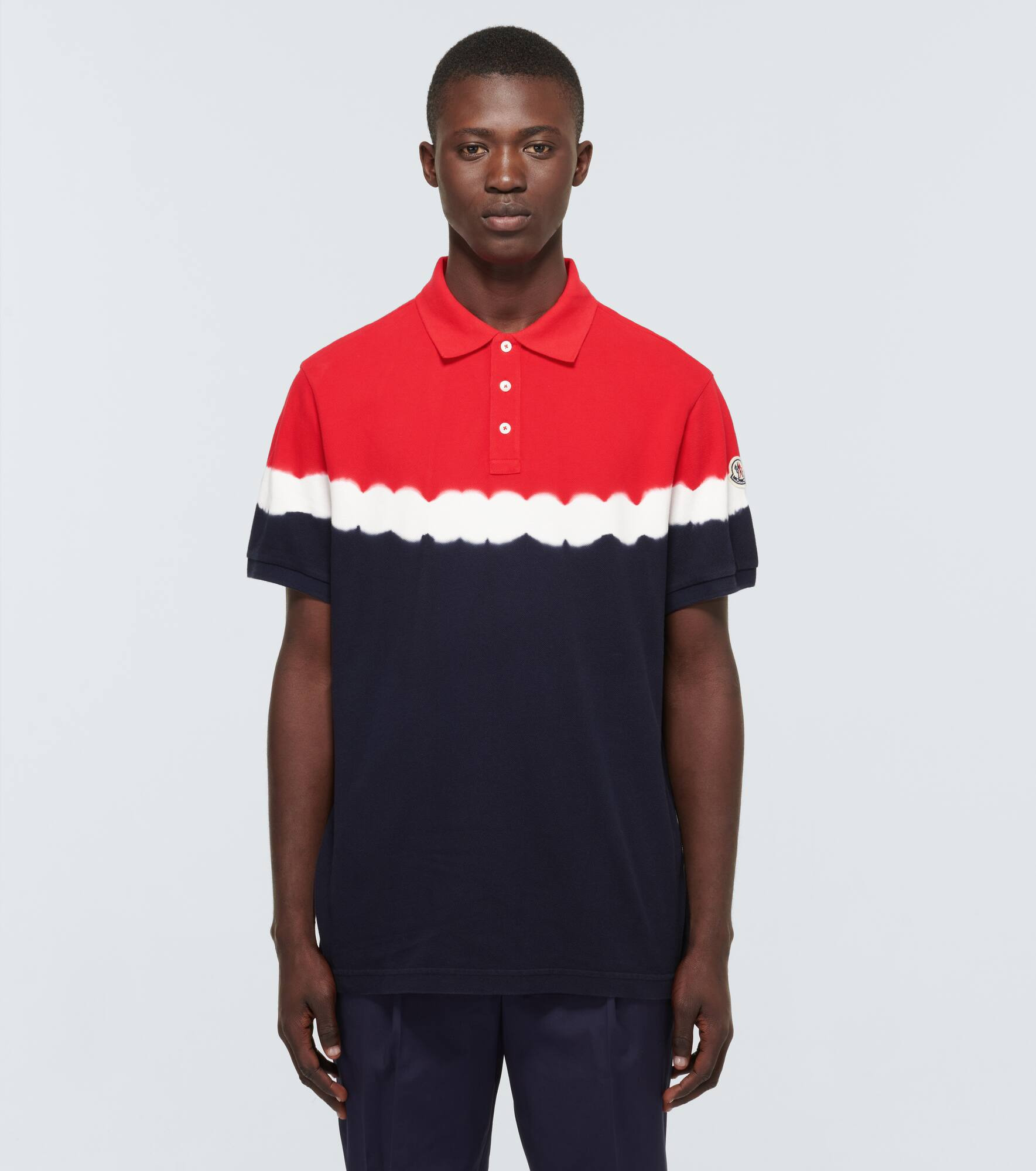 Tie-dye polo shirt - 3