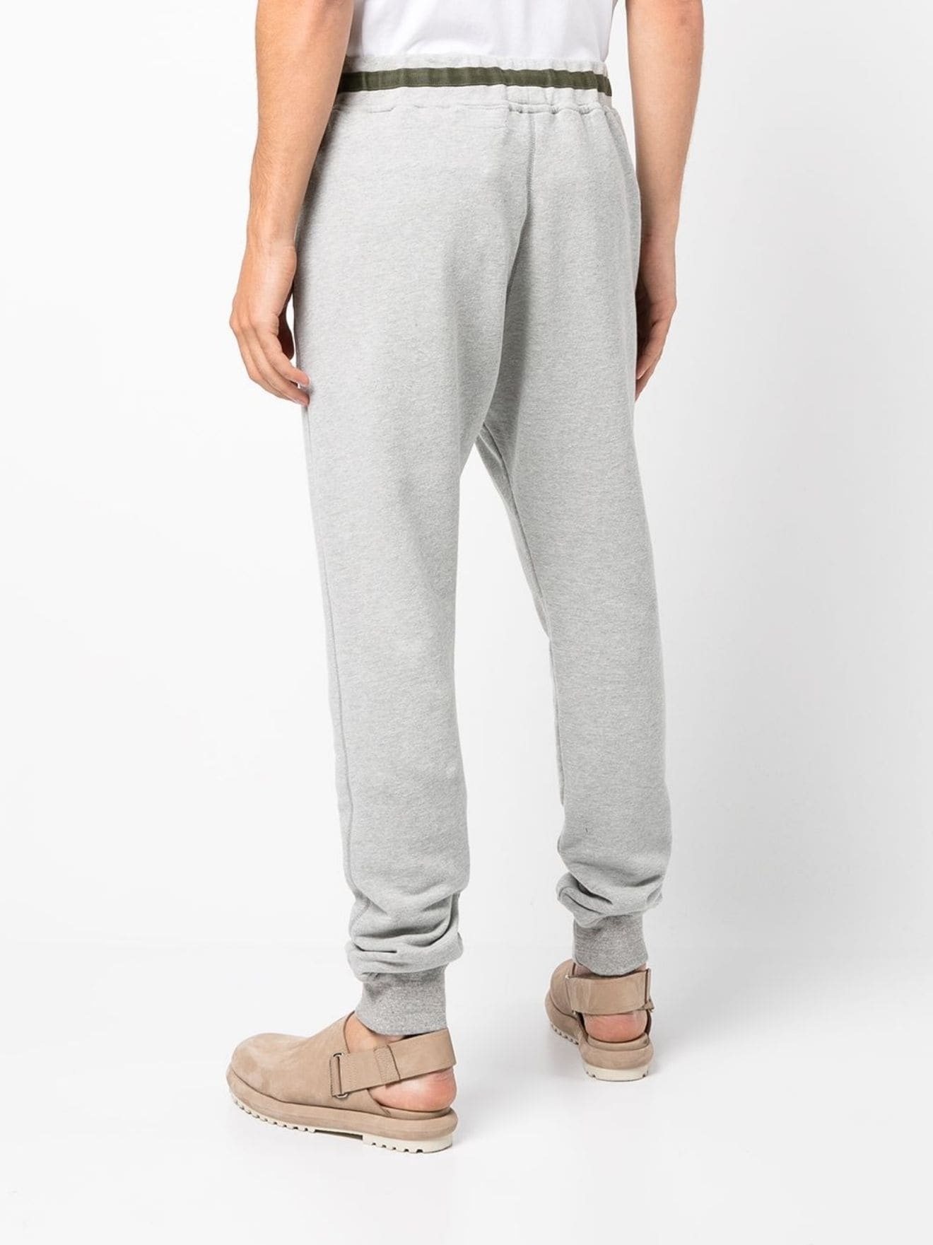 Basic drawstring track pants - 4