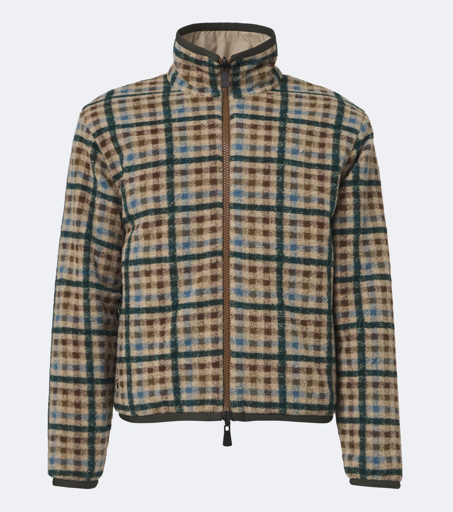 Reversible plaid ski jacket - 1