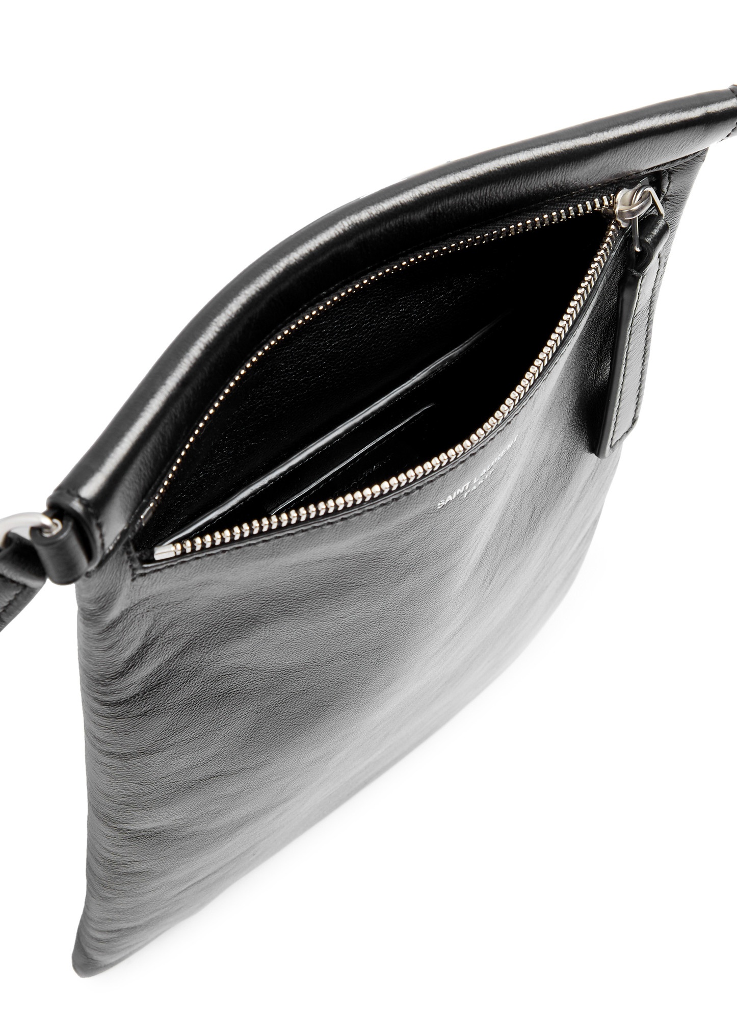 Flat Side leather cross-body bag - 3