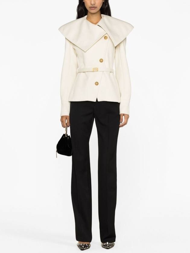 ジャケット BALMAIN Women Outer BF0TE160WB72 0FA WHITE Balmain Coat BF0TE160WB72 0FA B0440748006 | balaan | REVERSIBLE