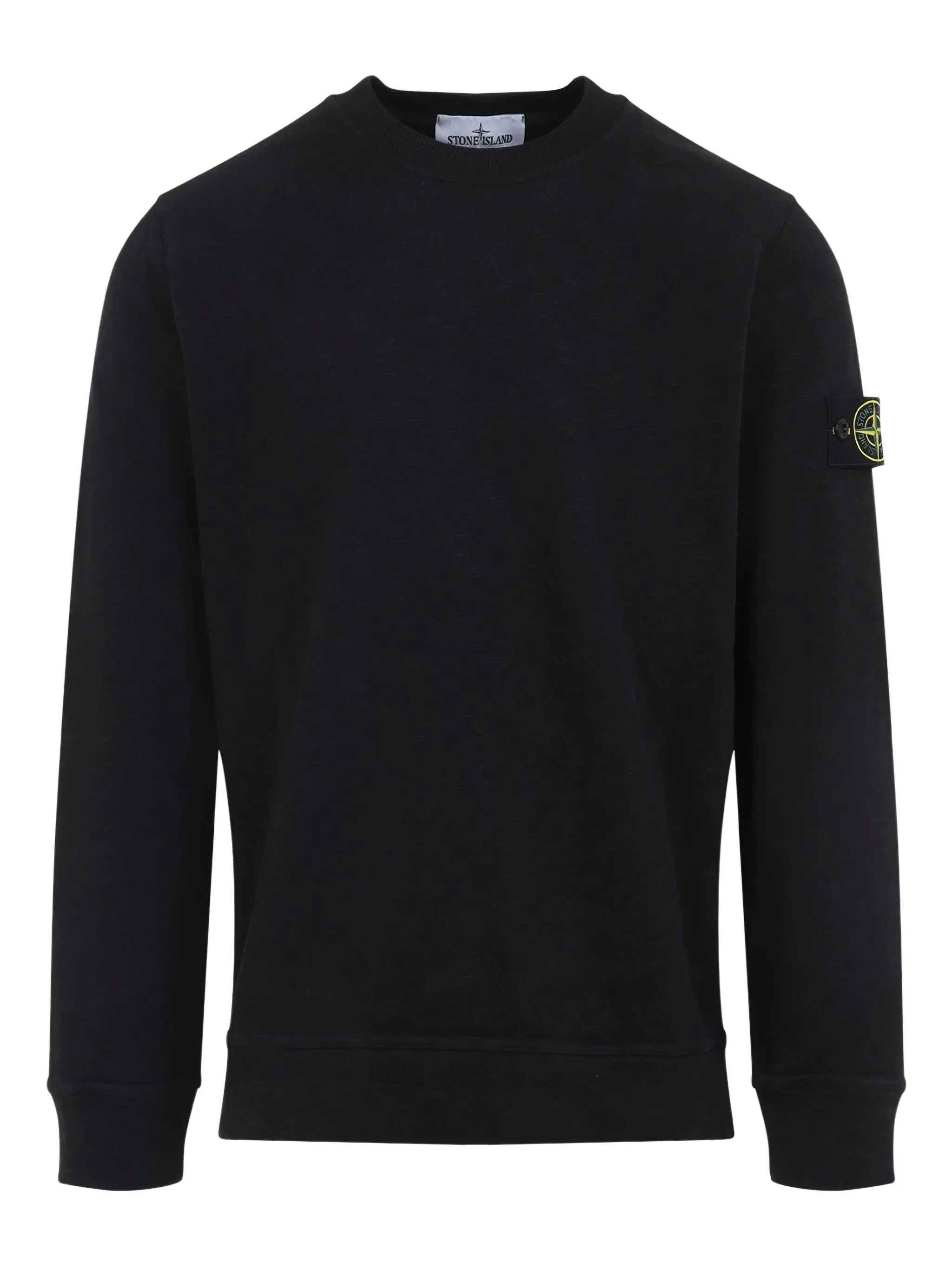 Stone Island Logo-detail Crew-neck Sweatshirt - 1