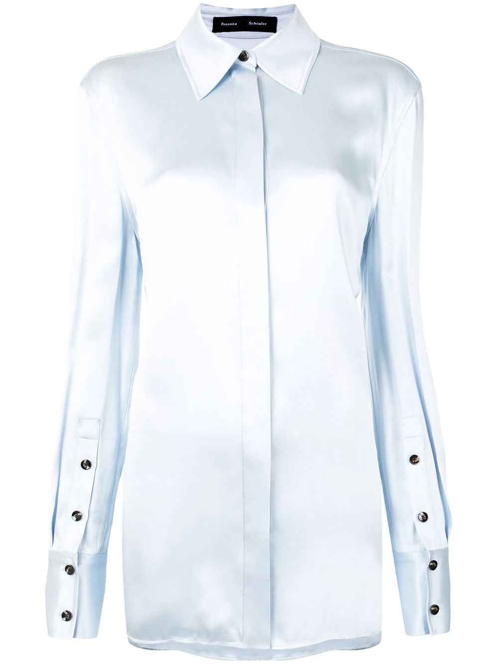 long-sleeve button-up shirt - 1