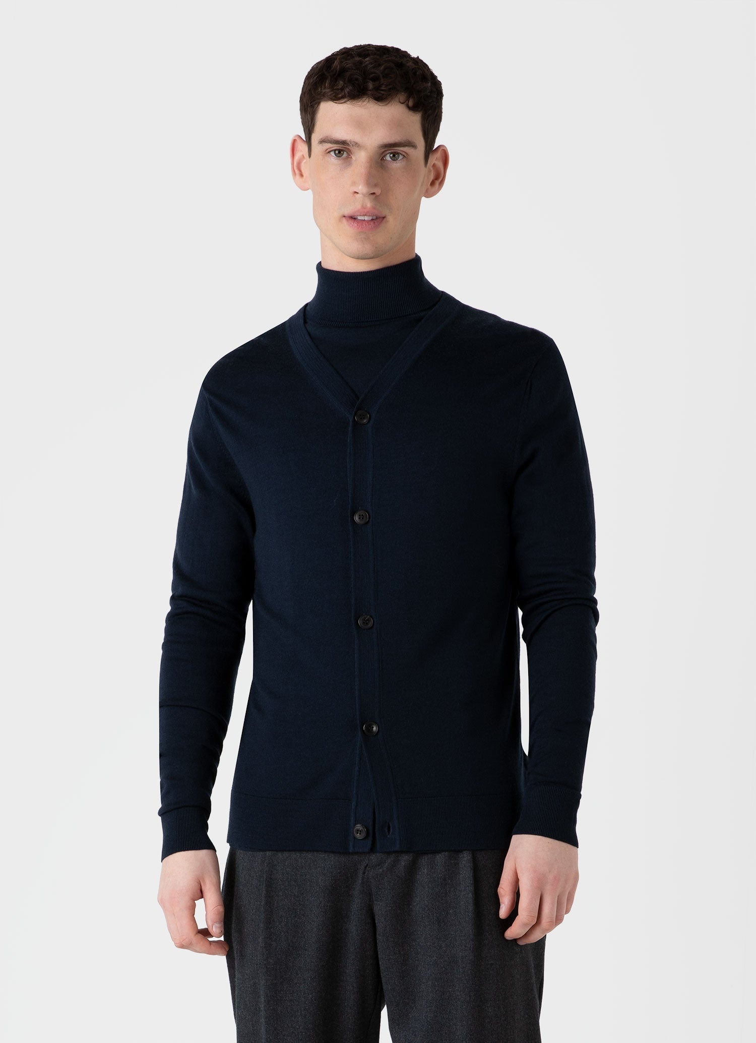 Merino Cardigan - 2