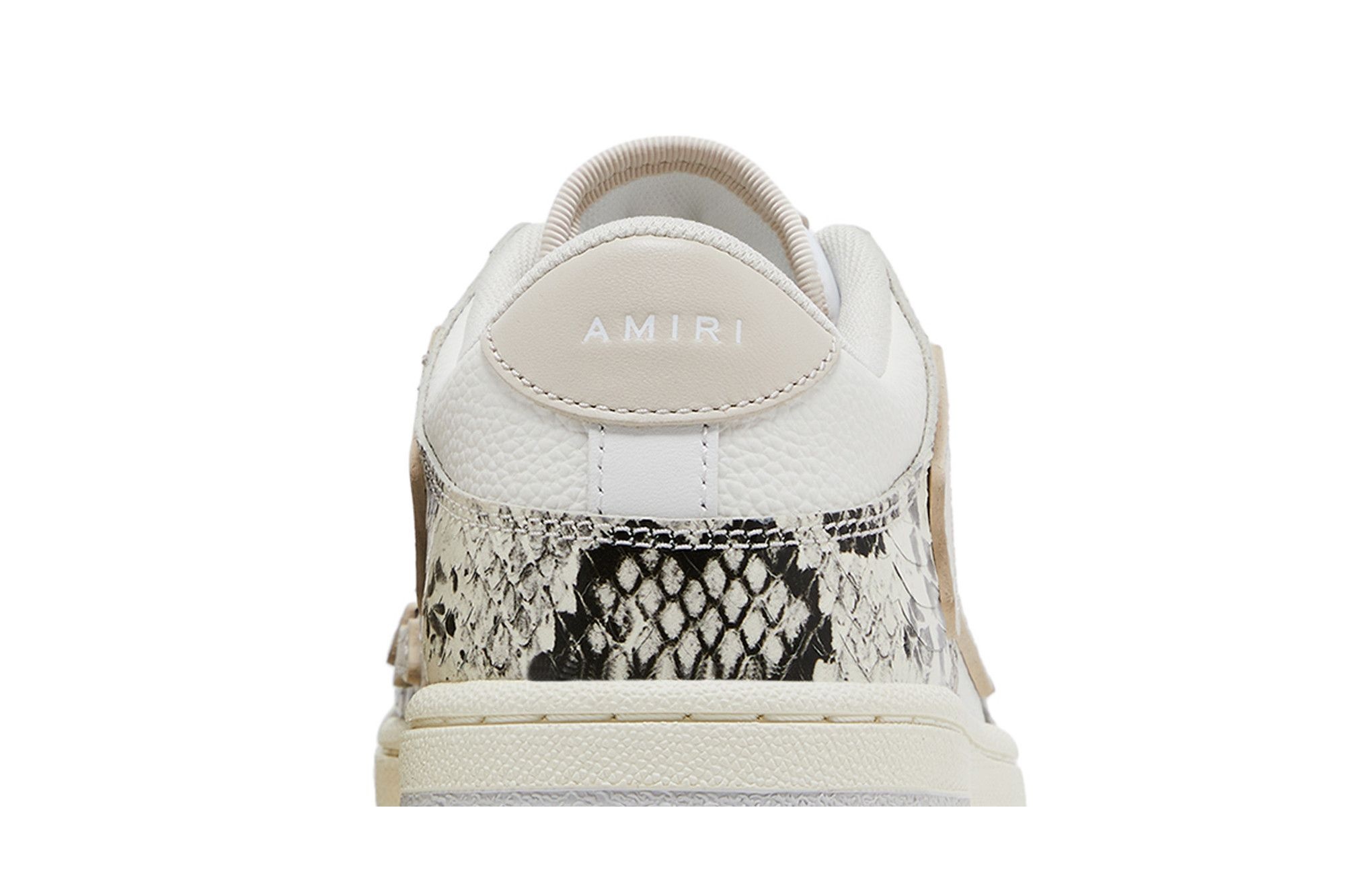 Amiri Wmns Skel Top Low 'Alabaster Snakeskin' - 7