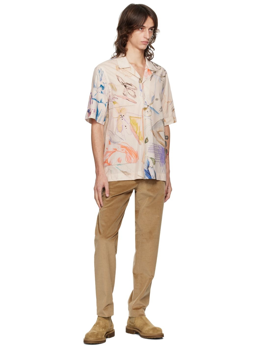 Multicolor Printed Shirt - 4