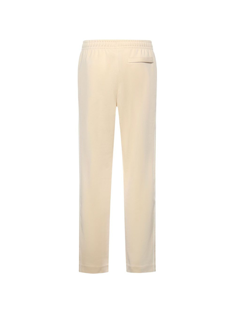 LACOSTE logo-patch piped track pants outlook