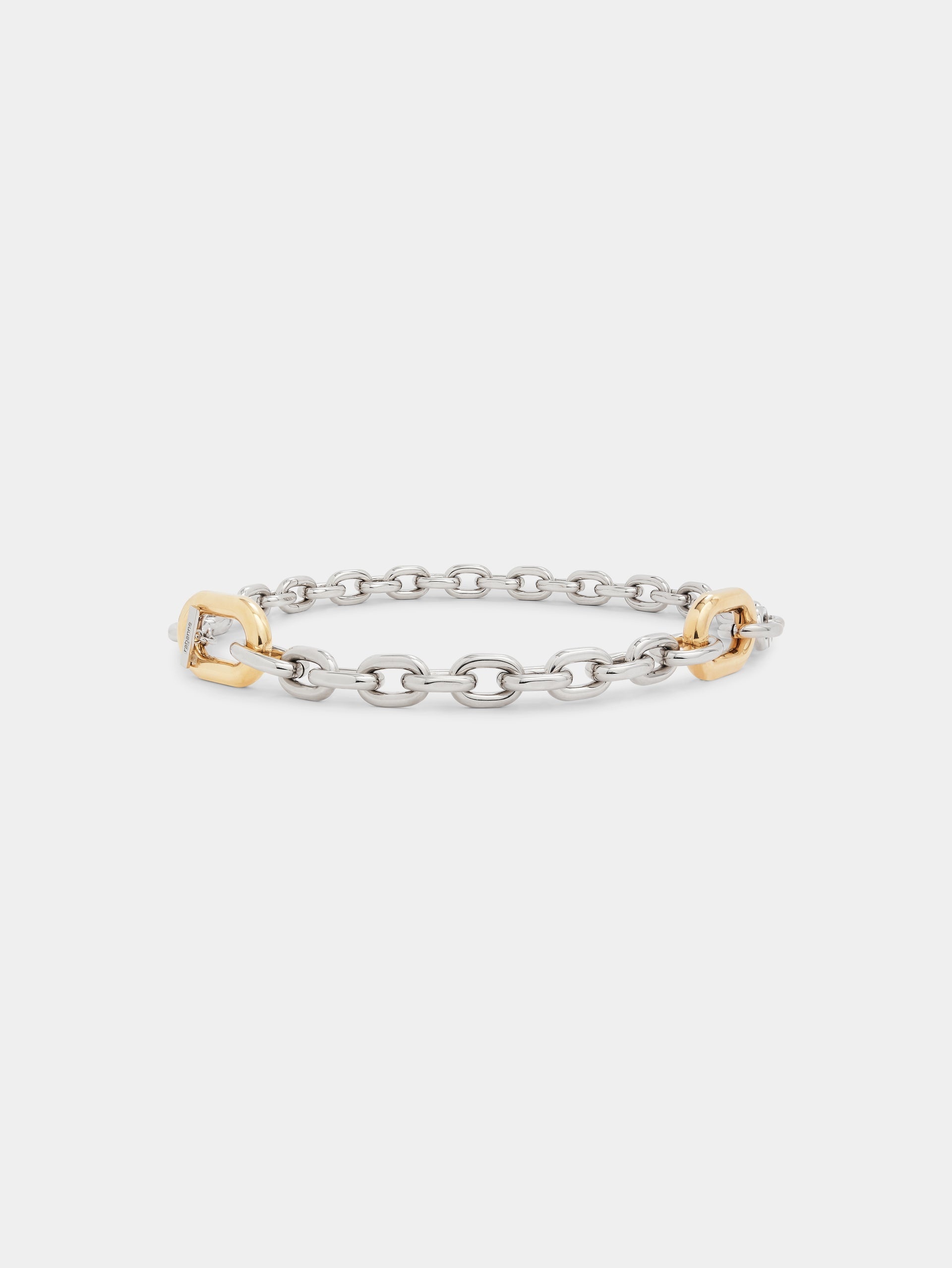 【関税込み】Belt - Rabanne - l - Gold SILVER/GOLD XL LINK BELT | Rabanne