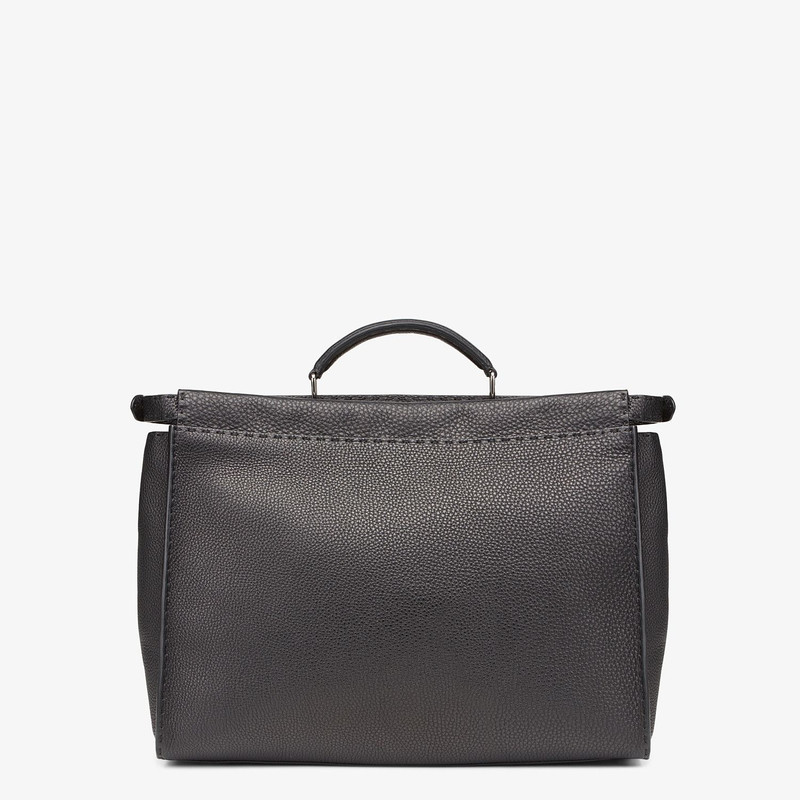 Black leather backpack 3