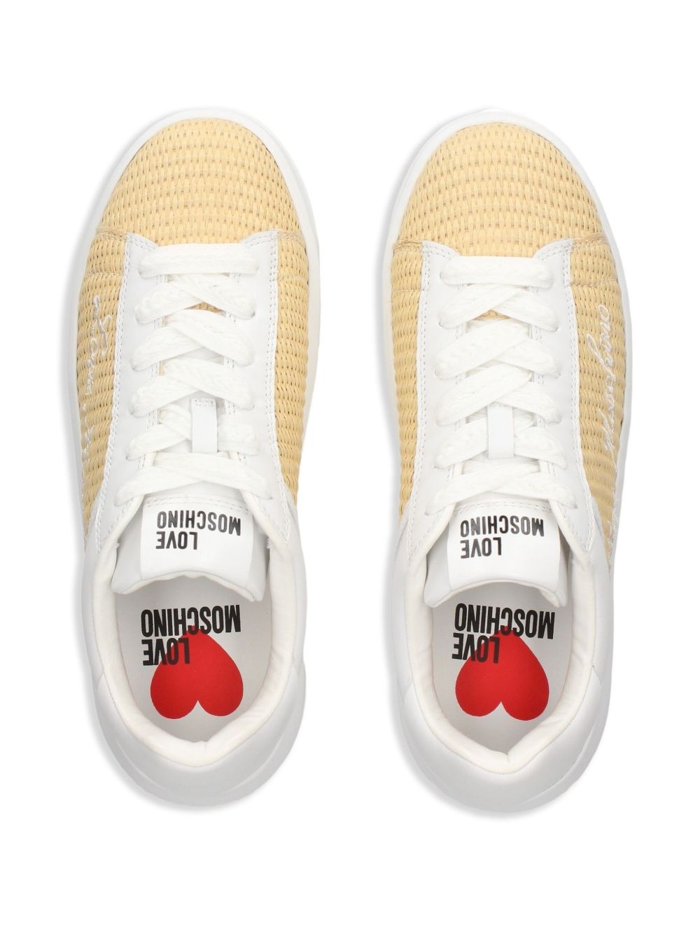 logo-embroidered sneakers - 4