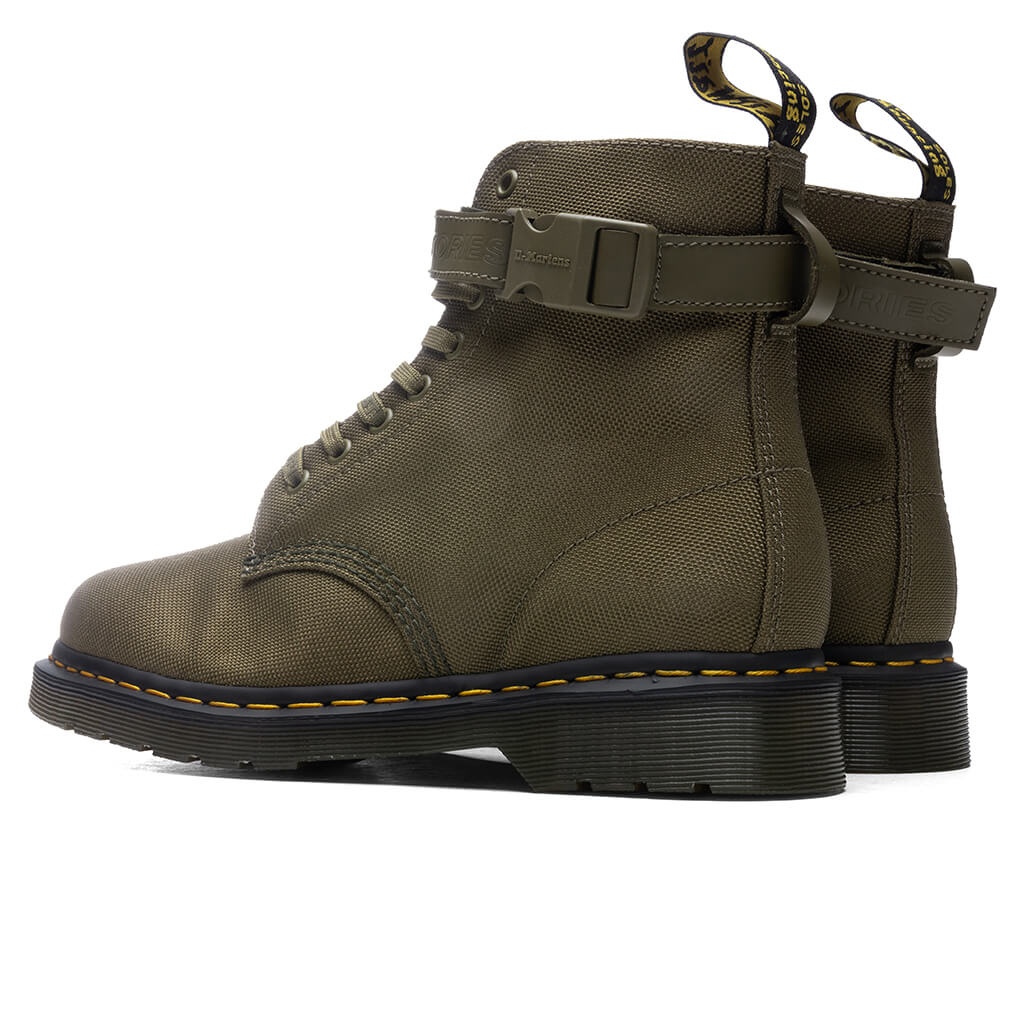 DR. MARTENS X FUTURA 1460 DMS OLIVE EXTRA TOUGH 50/50 - OLIVE - 3