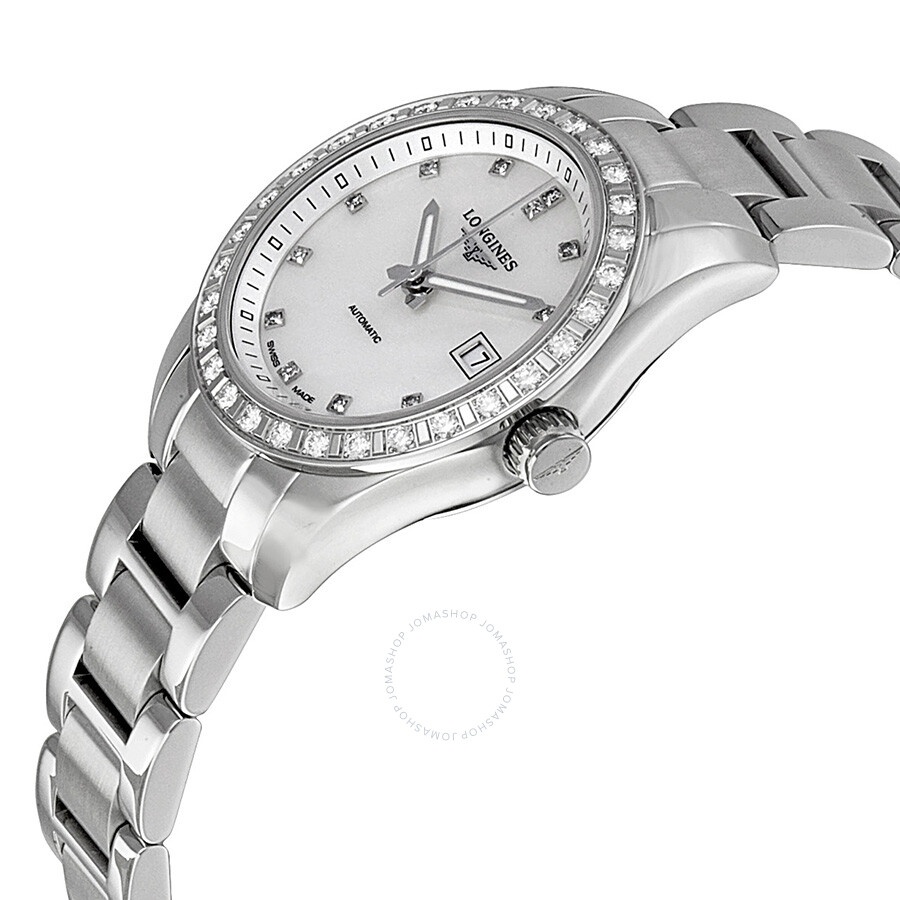Longines Primaluna Mother of Pearl Stainless Steel Ladies Watch L22850876 - 2
