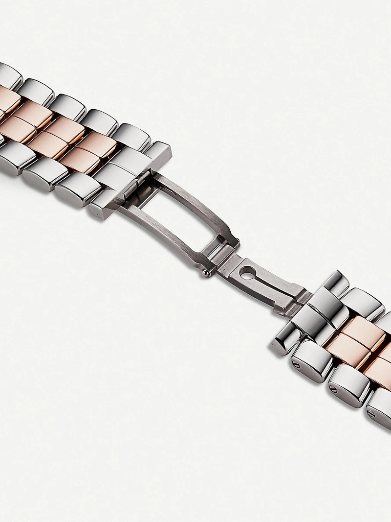 278559-6004 Happy Sport 18ct rose-gold and stainless steel watch 4