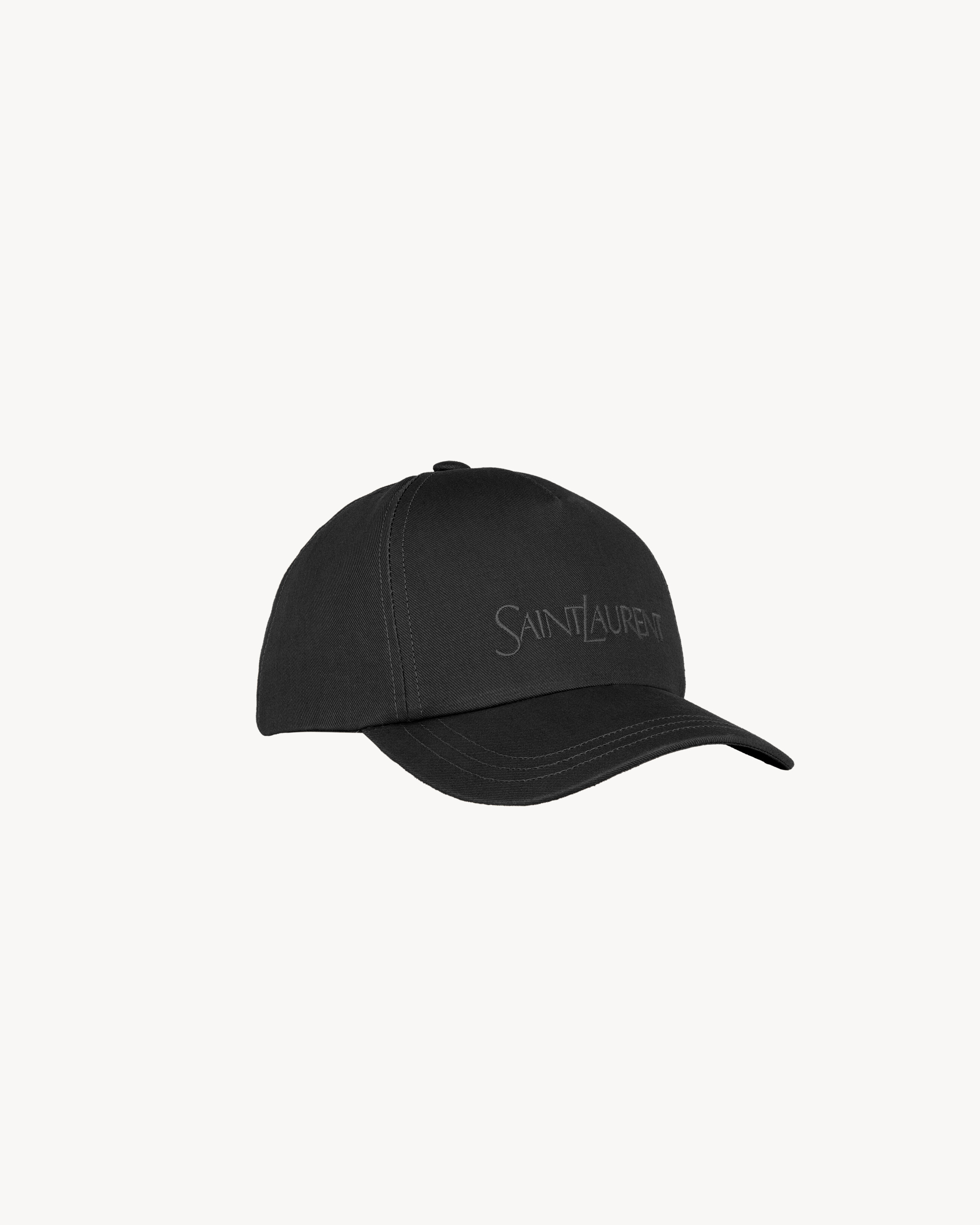 saint laurent cap in gabardine - 3
