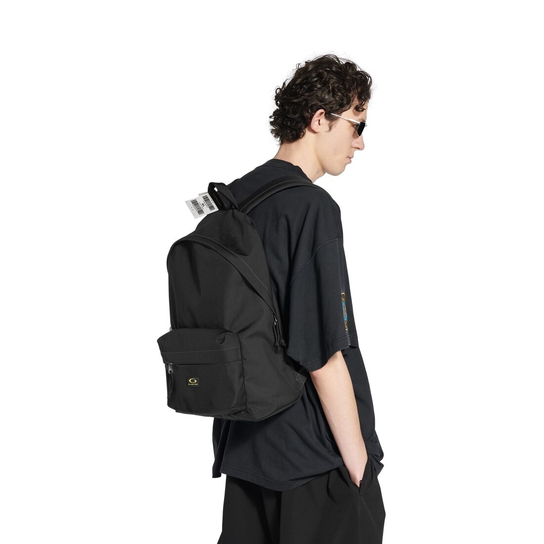 Men's Explorer Backpack  in Black/yellow/white - 7