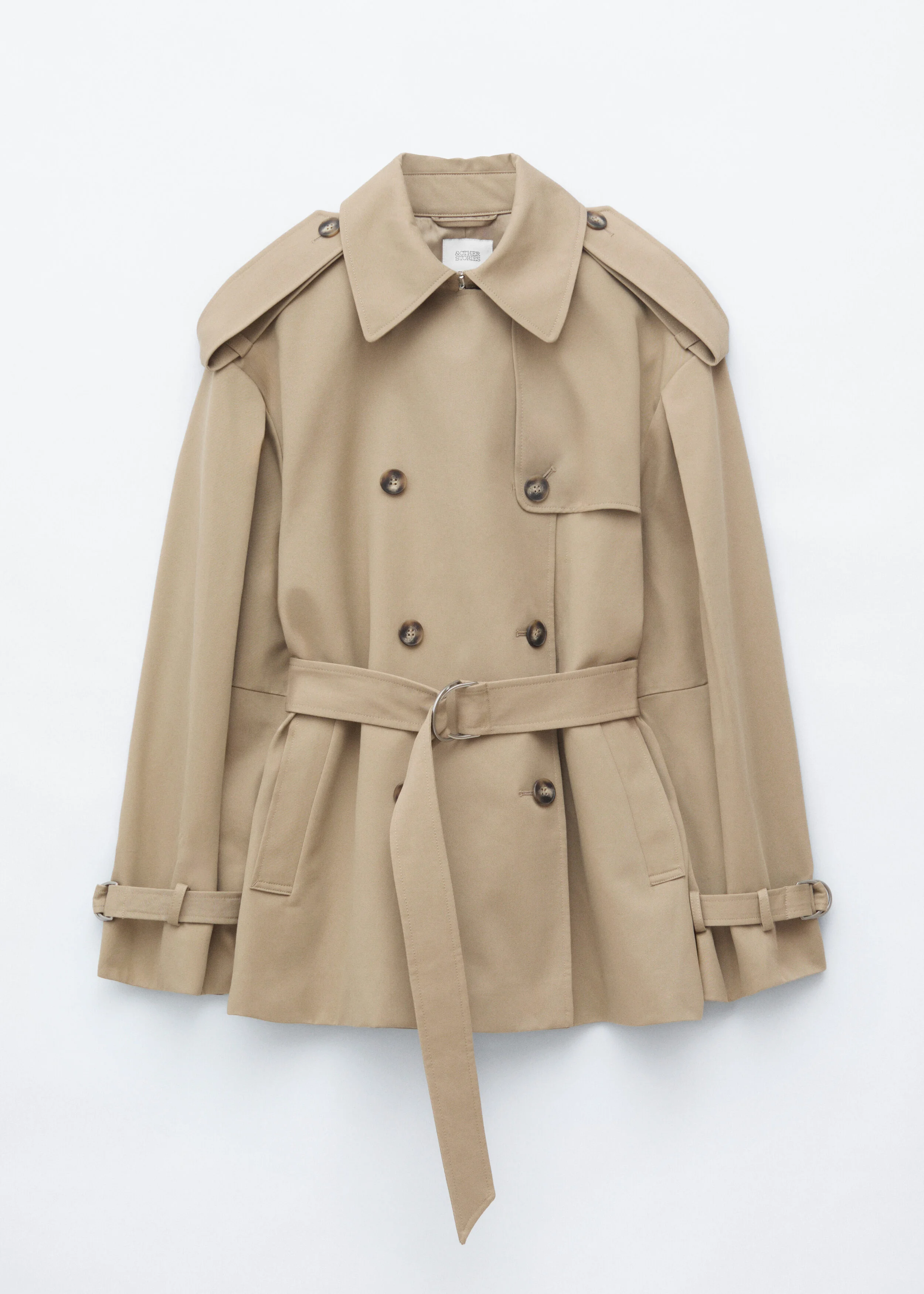 Short Trench Coat - 1