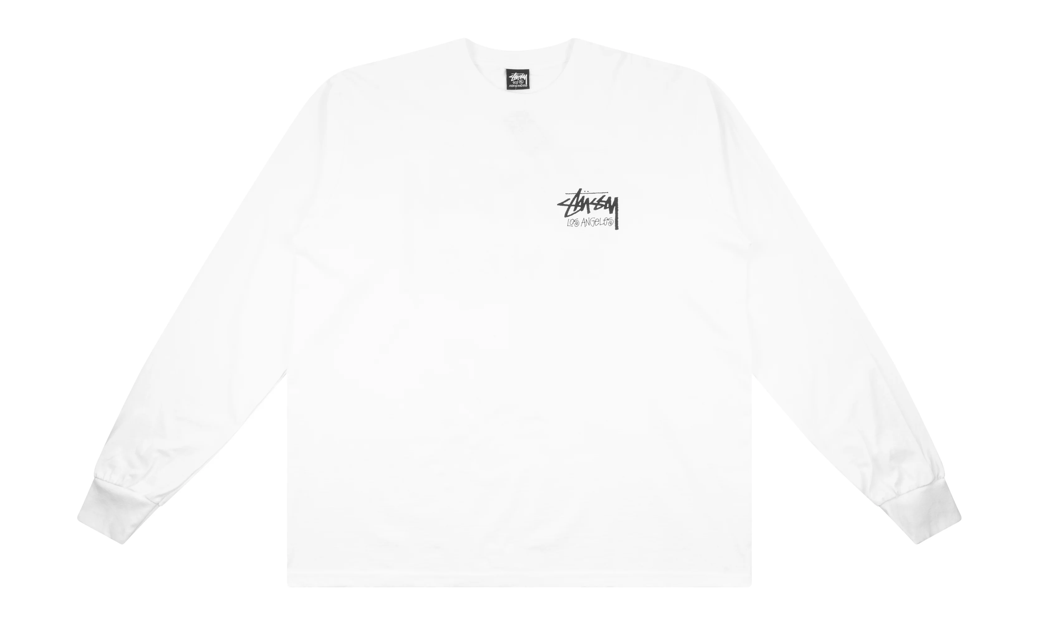 Longsleeve Tee "Los Angeles Exclusive - White" STUS43 - 1