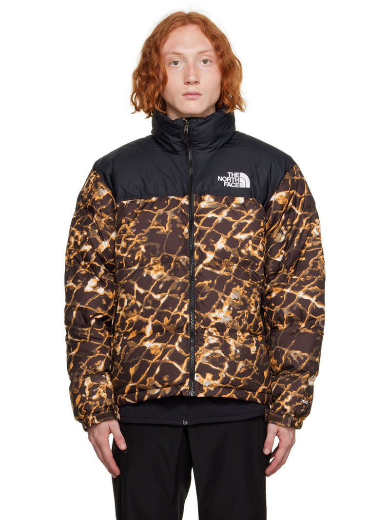 Brown 1996 Retro Nuptse Down Jacket - 1