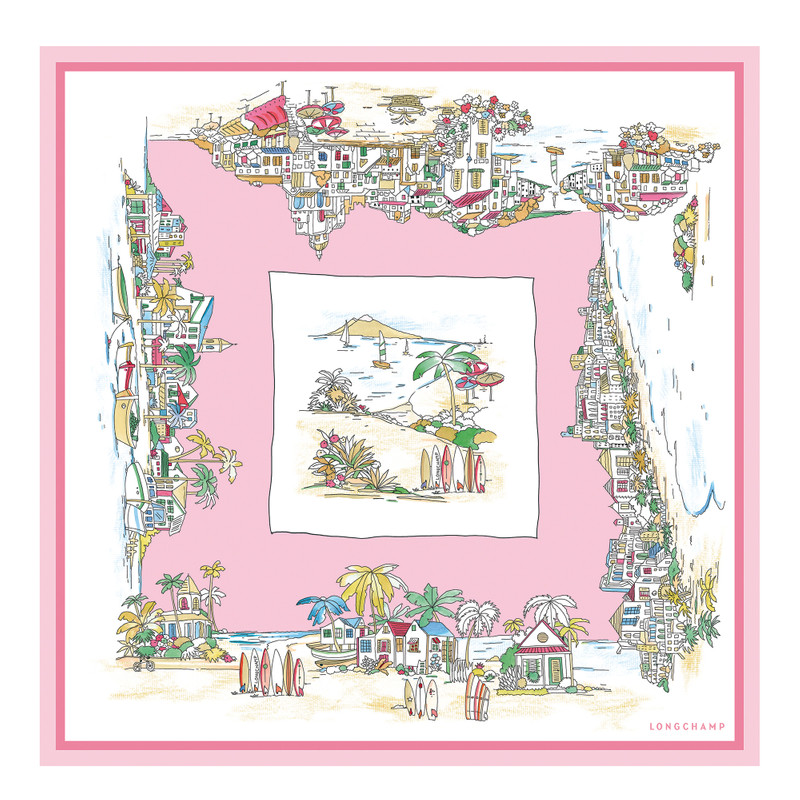 Vivement l'Eté Silk scarf 70 Ballerina - Silk 1