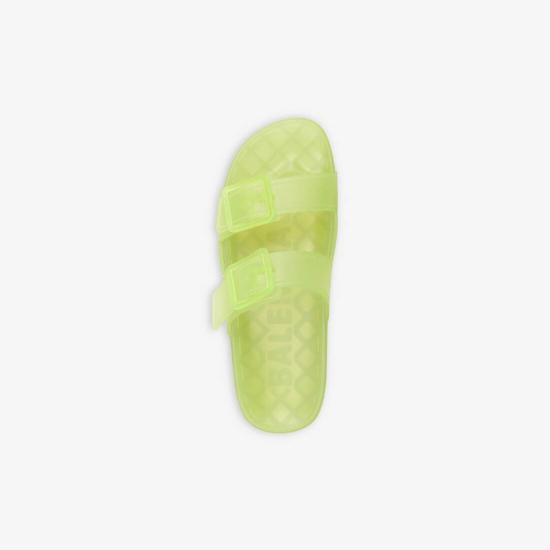 Women's Mallorca Sandal in Fluo Yellow 5