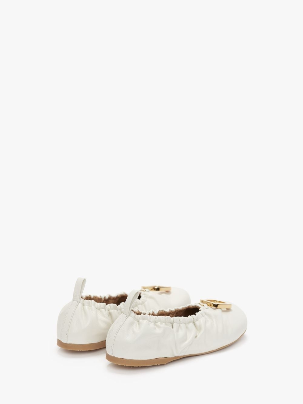 JWA PULLER LEATHER BALLET FLATS - 3