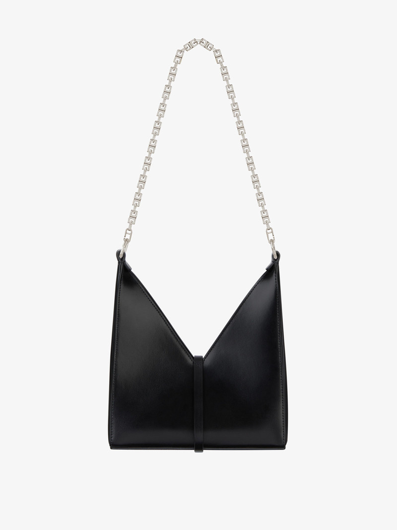 MINI CUT OUT 가방 에 상자 LEATHER 와 CHAIN 5