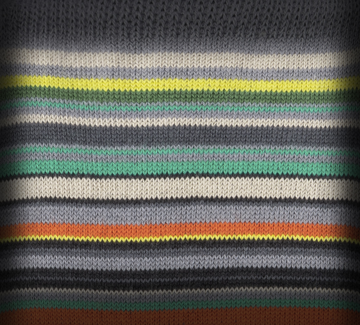 Grey 'Signature Stripe' Socks - 4