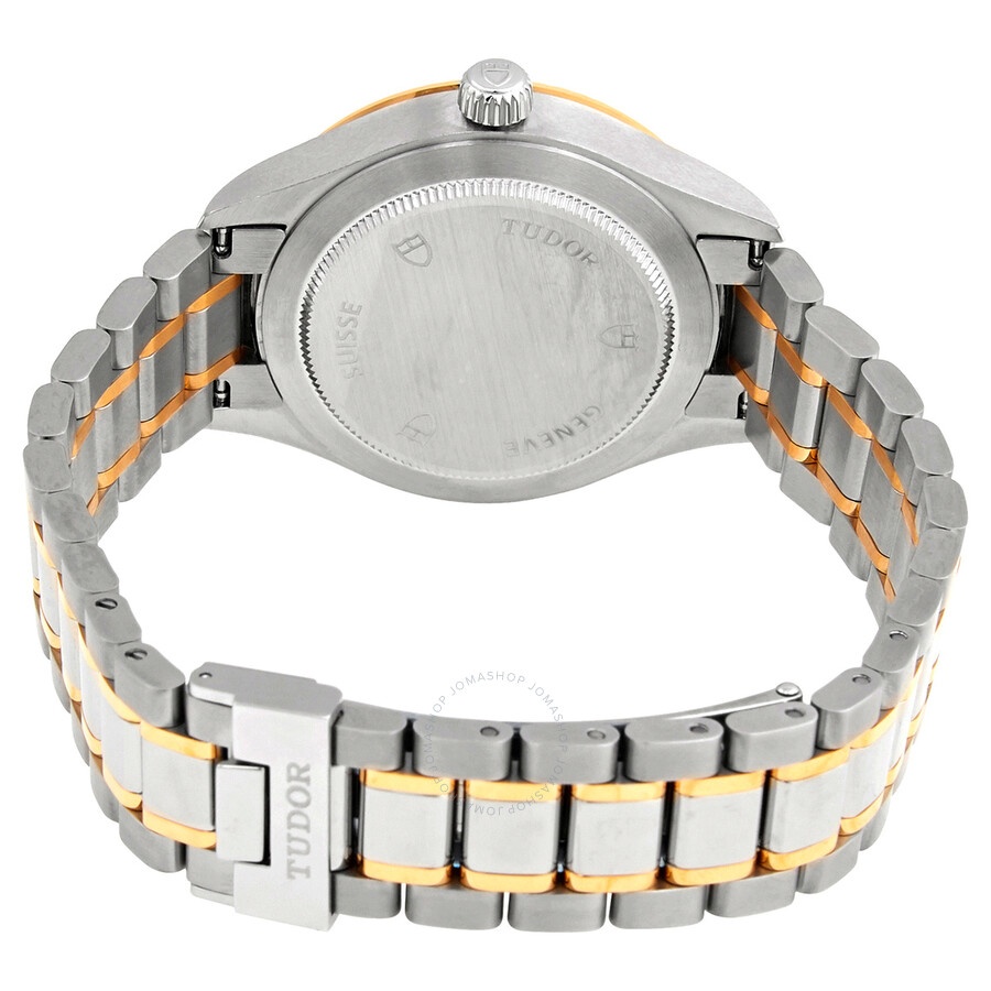 Tudor Style Automatic Diamond Burgundy Dial Ladies Watch 12313-0015 - 3