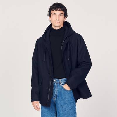 Sandro Wool cloth coat outlook