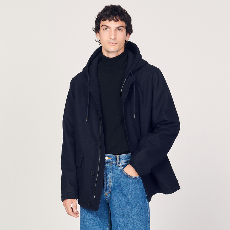 Sandro Wool cloth coat outlook