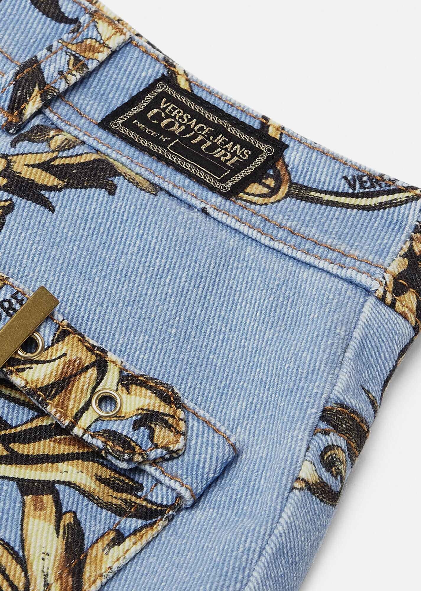 Regalia Baroque Denim Skirt - 5