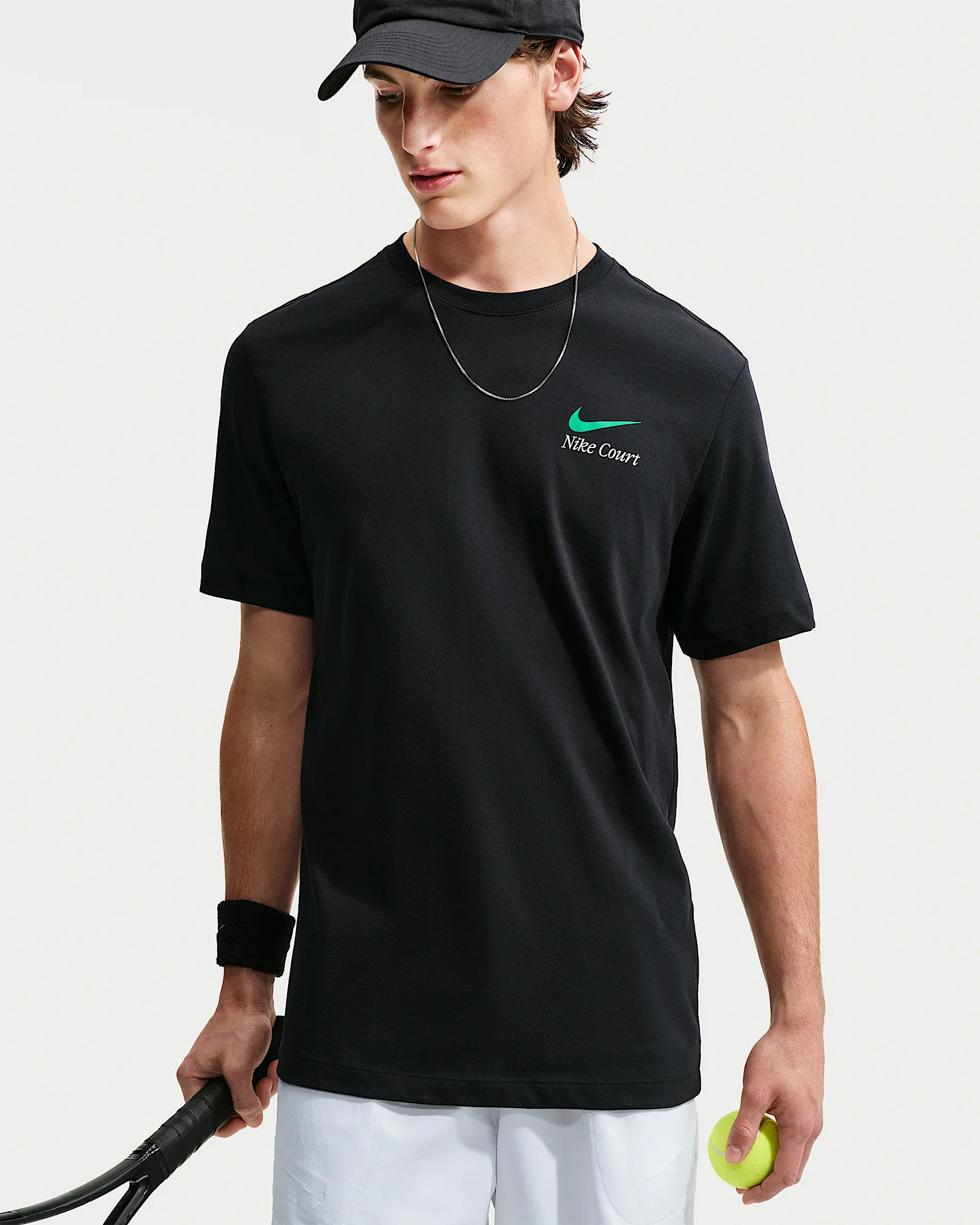 NikeCourt Men's Dri-FIT Tennis T-Shirt - 1