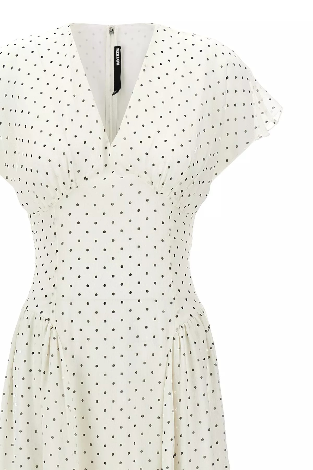 Polka dot maxi dress - 4