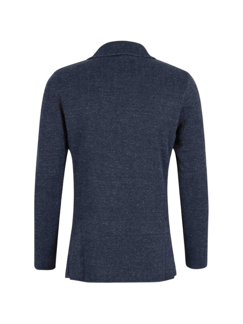 LARDINI patch-pocket blazer outlook