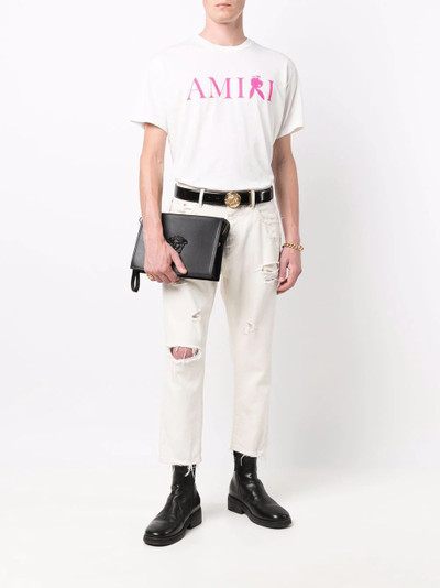 AMIRI logo-print short-sleeved T-shirt outlook