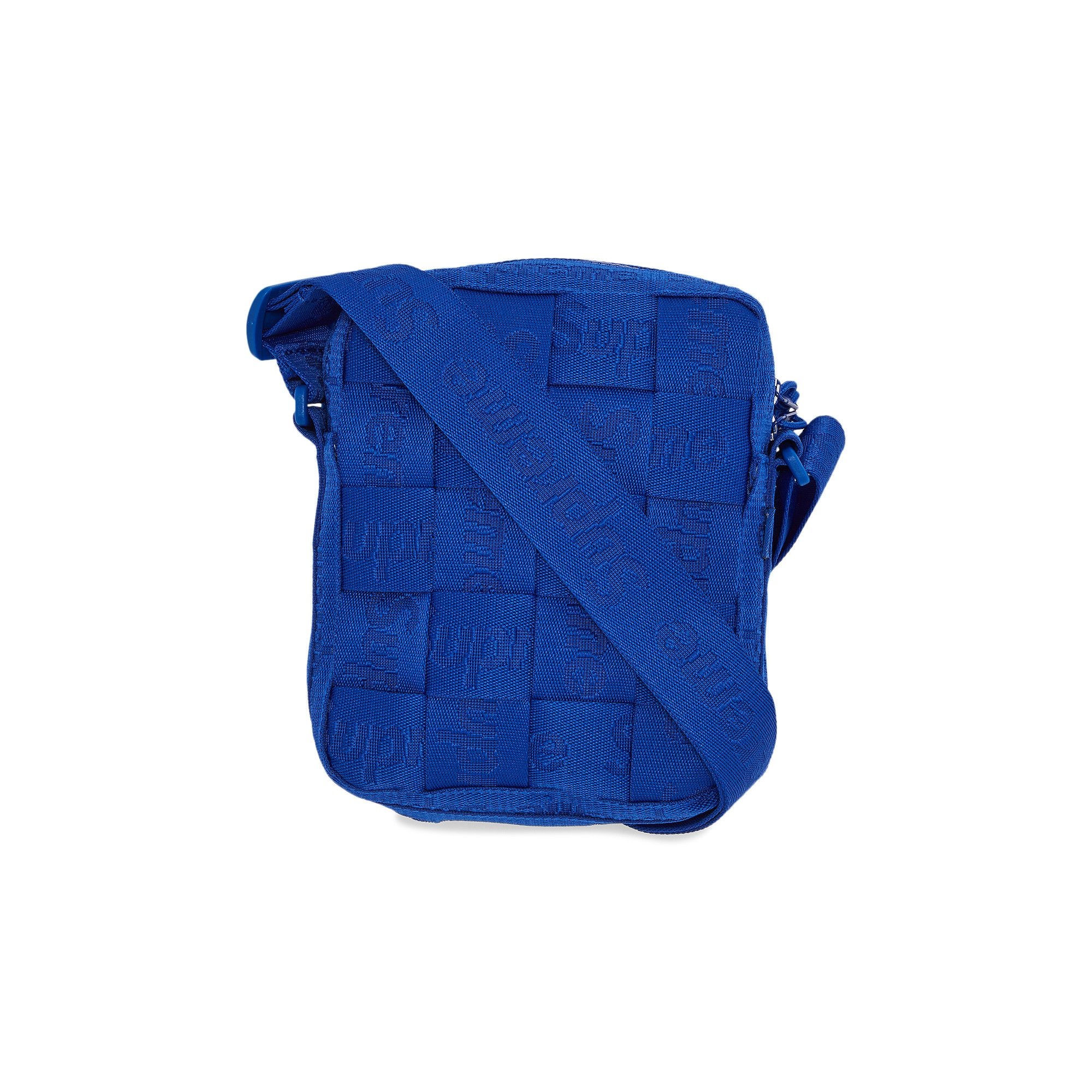 Supreme Woven Shoulder Bag 'Royal' - 1