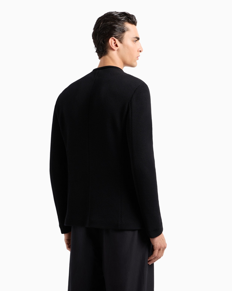 SINGLE-BREASTED, VIRGIN-WOOL BLEND JACKET 3