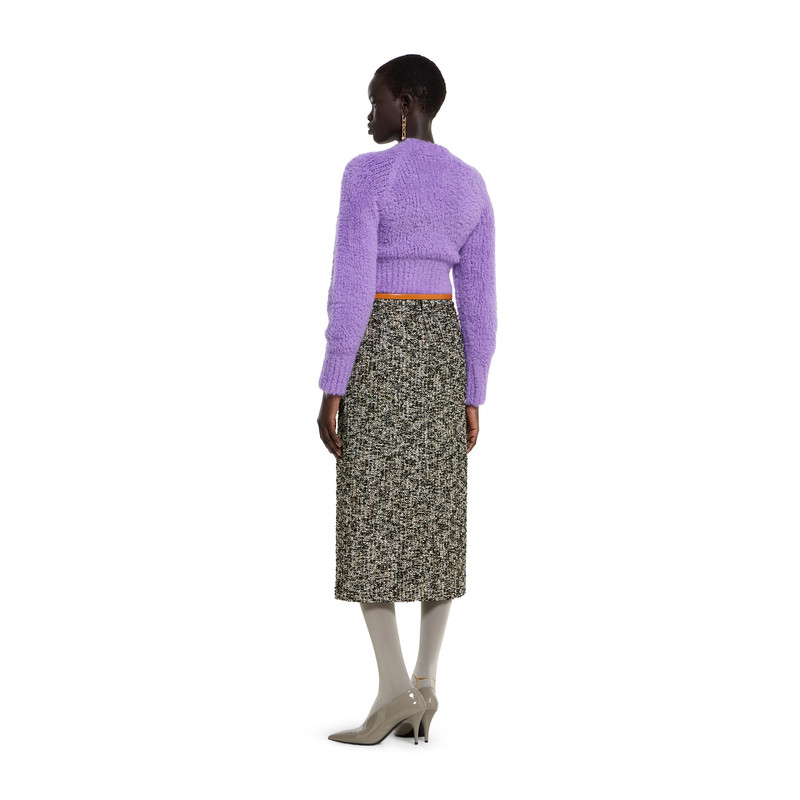 Brushed wool mohair blend sweater 4