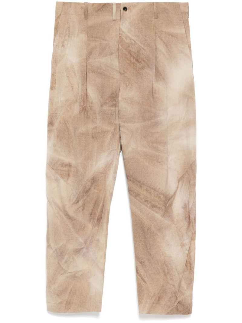tie-dye pattern pants 1