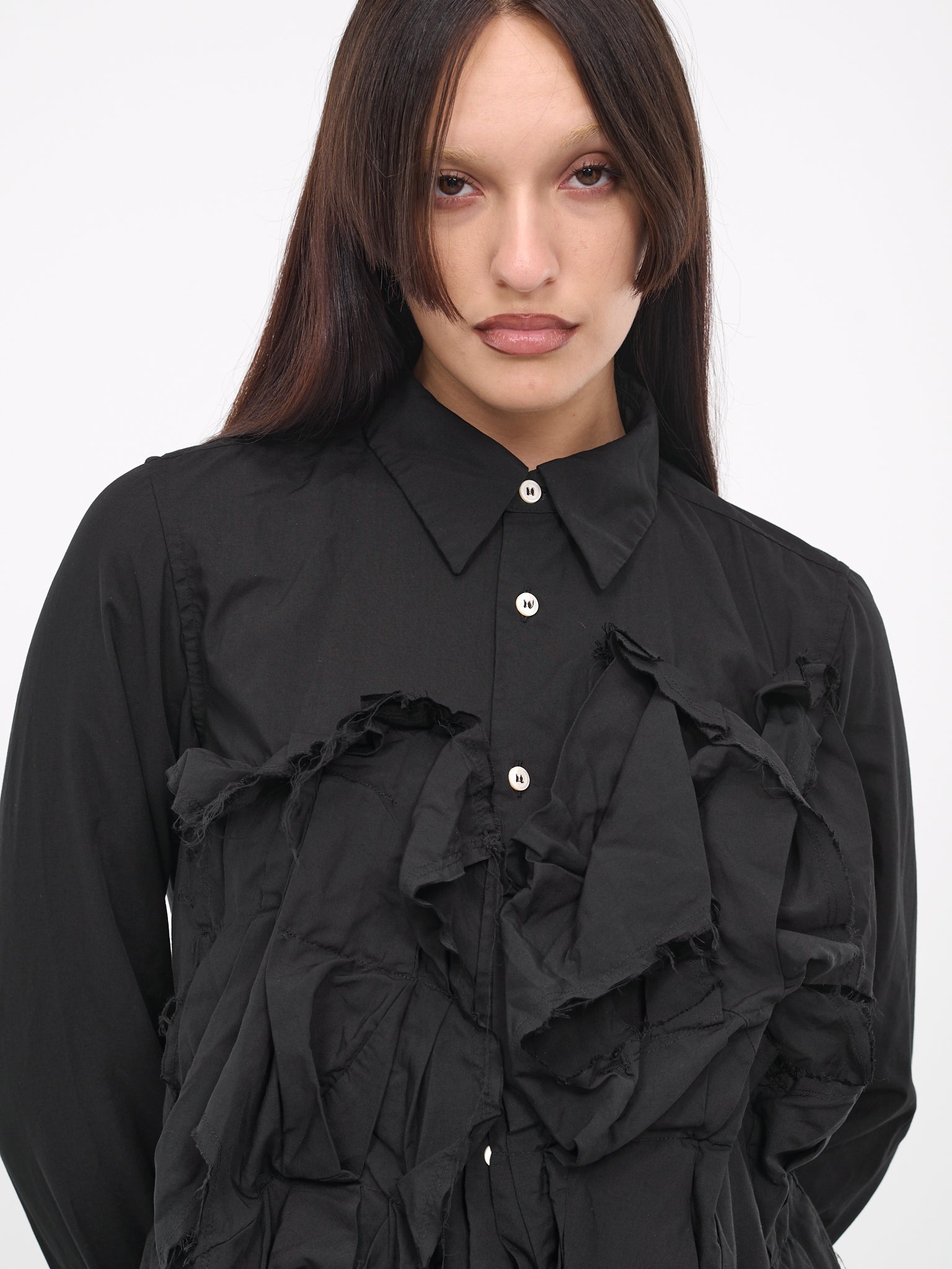 Ruffle Appliqué Shirt - 5