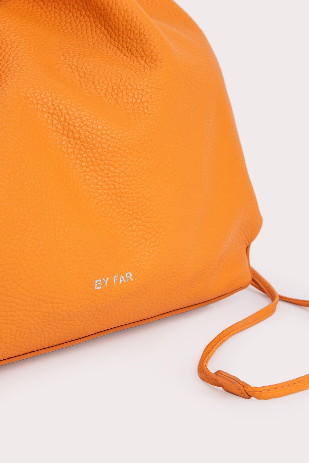 Oslo Orange Flat Grain Leather - 5