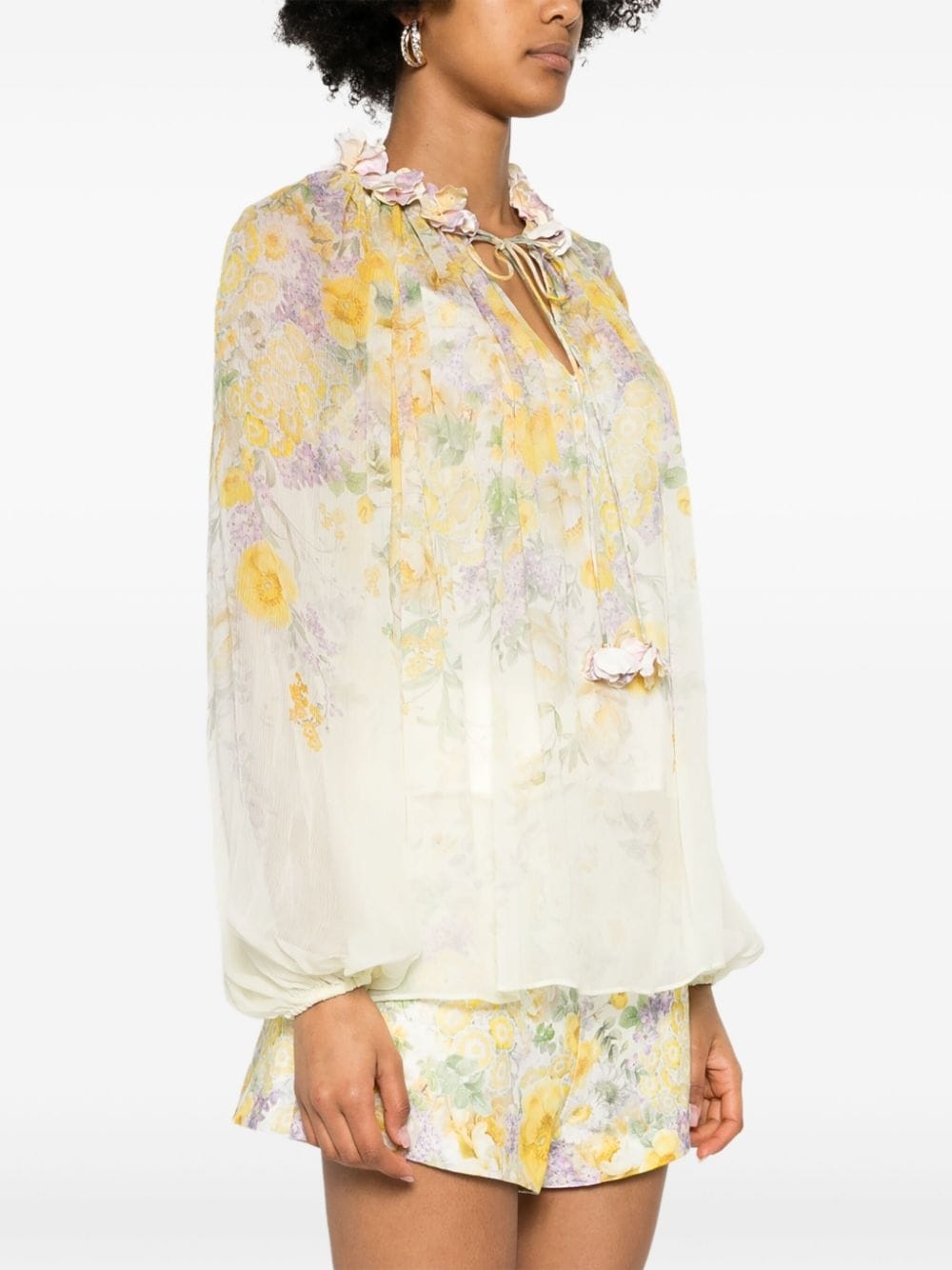 Harmony Billow floral-print blouse - 3