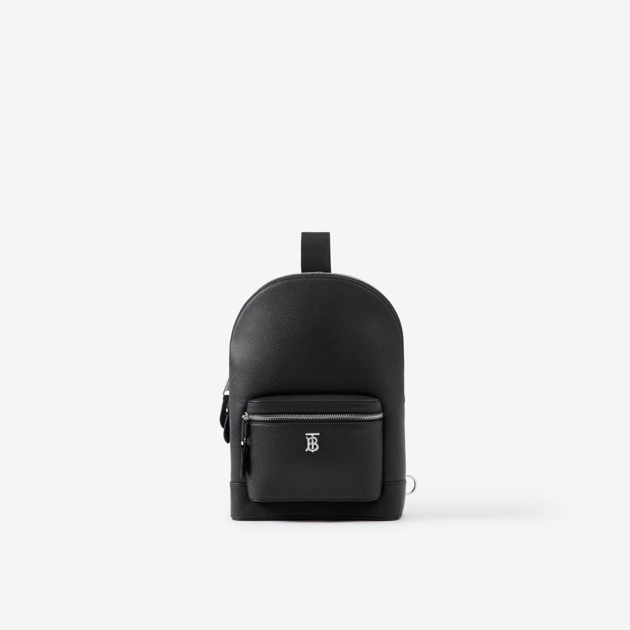 Grainy Leather TB Crossbody Backpack - 1