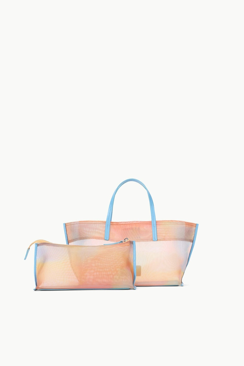 STAUD CHRISTOS MINI MESH TOTE PASTEL CLOUDS 3