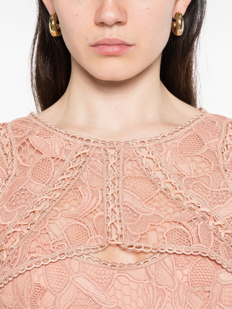 lace cut-out maxi dress 5