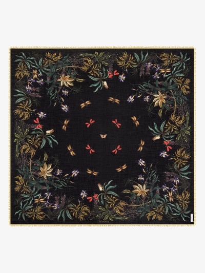 Givenchy Large scarf in floral printed cashmere and silk outlook