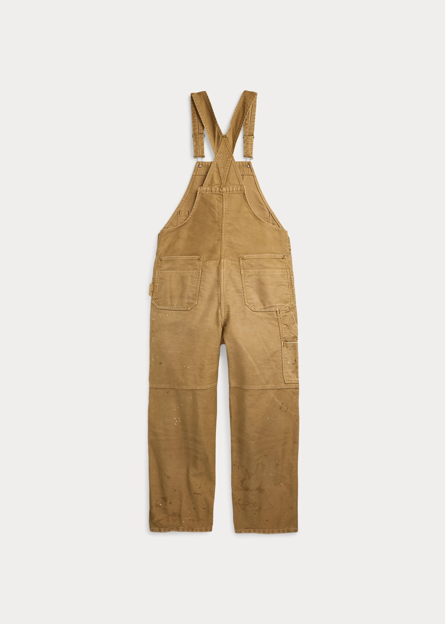 Paint-Splattered Cotton Moleskin Overall - 2