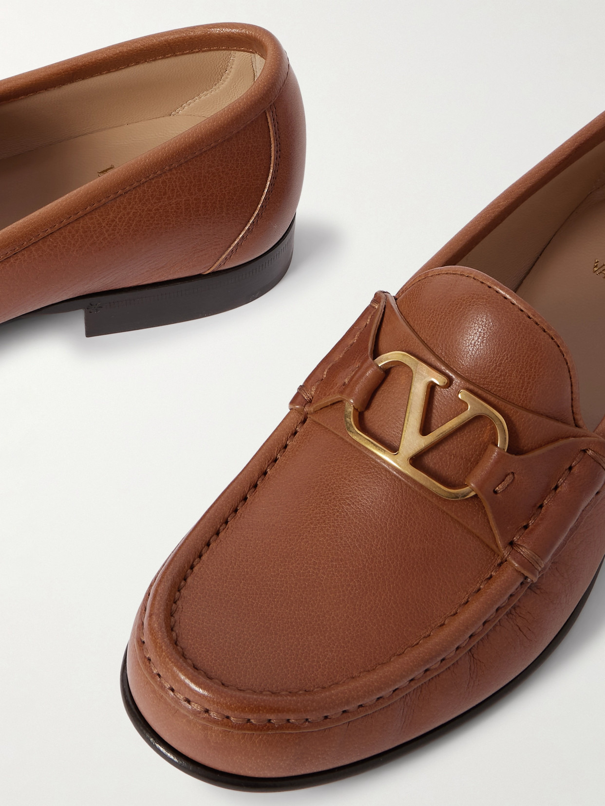 Vlogo Signature 20 Leather Loafers - 4